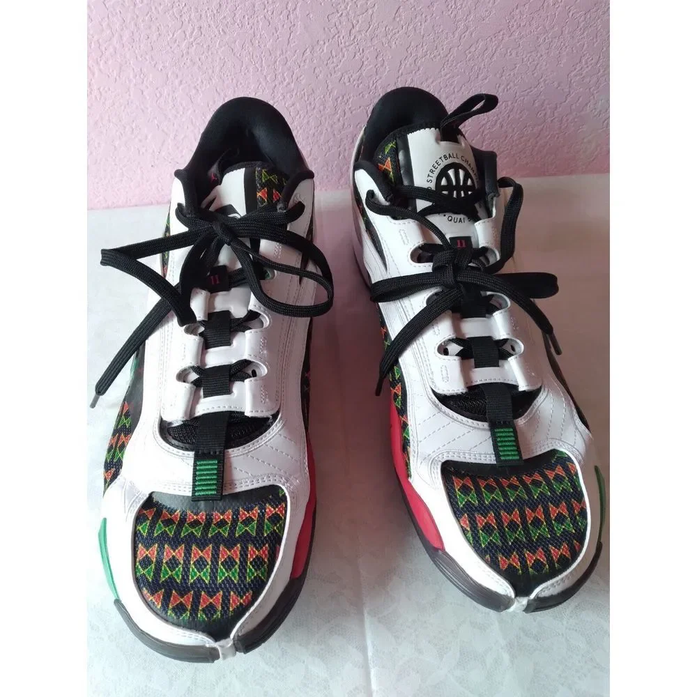 Jordan Point Lane Quai 54 White‎ Black University Red Green DJ4892-100 Mens